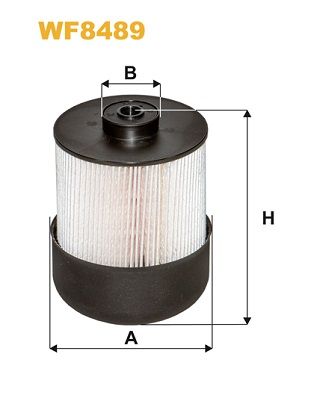 WIX FILTERS kuro filtras WF8489